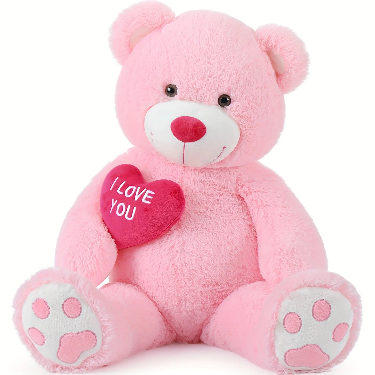 Giant “I Love You” Teddy Bear – 4.3ft Plush Romance Gift