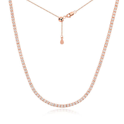 Moissanite Tennis Necklace