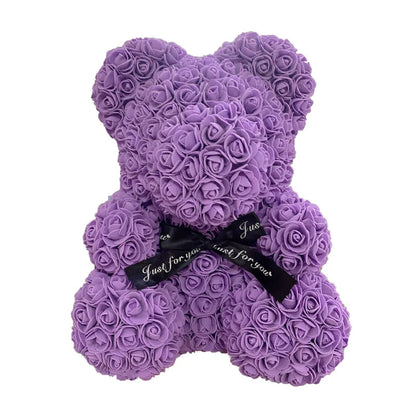 Luxury Rose Teddy Bear 25cm (all colors)