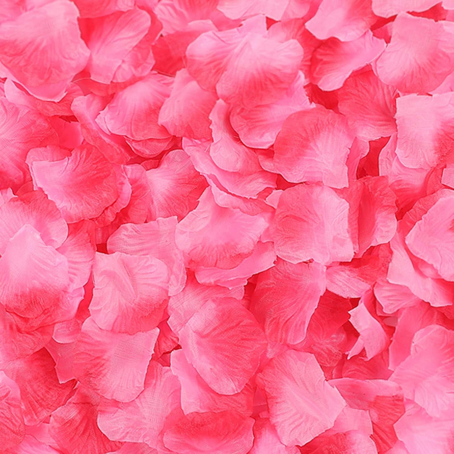 3000 PCS Silk Rose Petals Artificial Flower Petals for Romantic Night Wedding Party Flower Decoration Valentine Day (Rose Pink, 3000 Pcs)