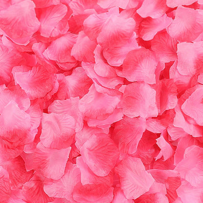 3000 PCS Silk Rose Petals Artificial Flower Petals for Romantic Night Wedding Party Flower Decoration Valentine Day (Rose Pink, 3000 Pcs)