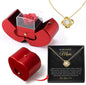  Jewelry Box and Necklace with Eternal Rose 