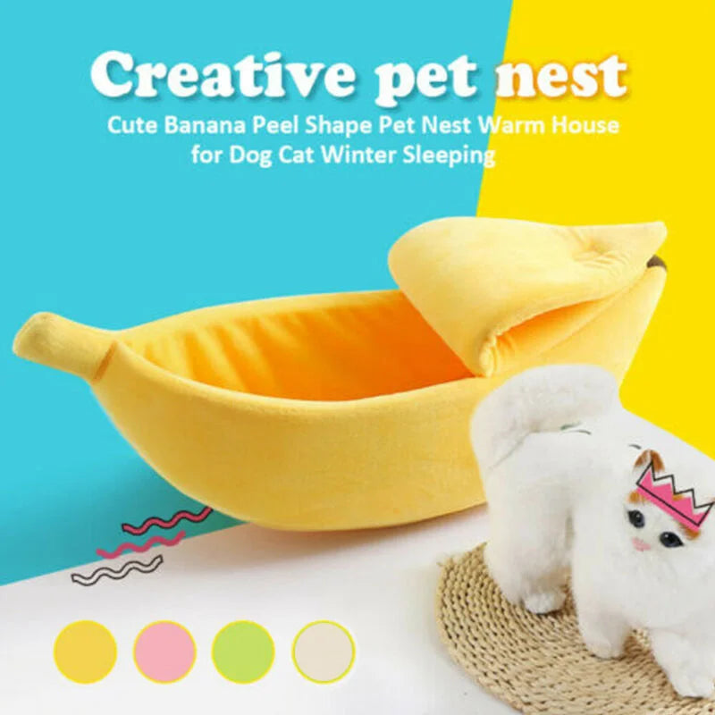 Funny Banana Pet Bed House