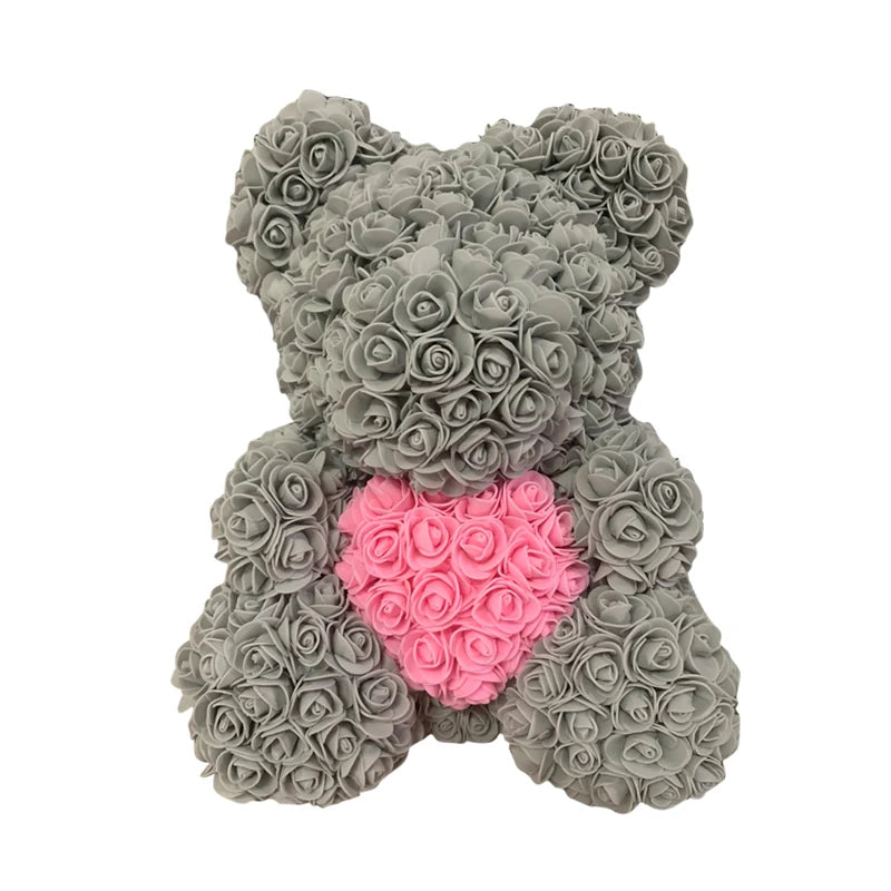 Luxury Rose Bear 40cm (all colors) 