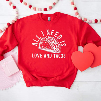 Valentine Taco Sweatshirt 