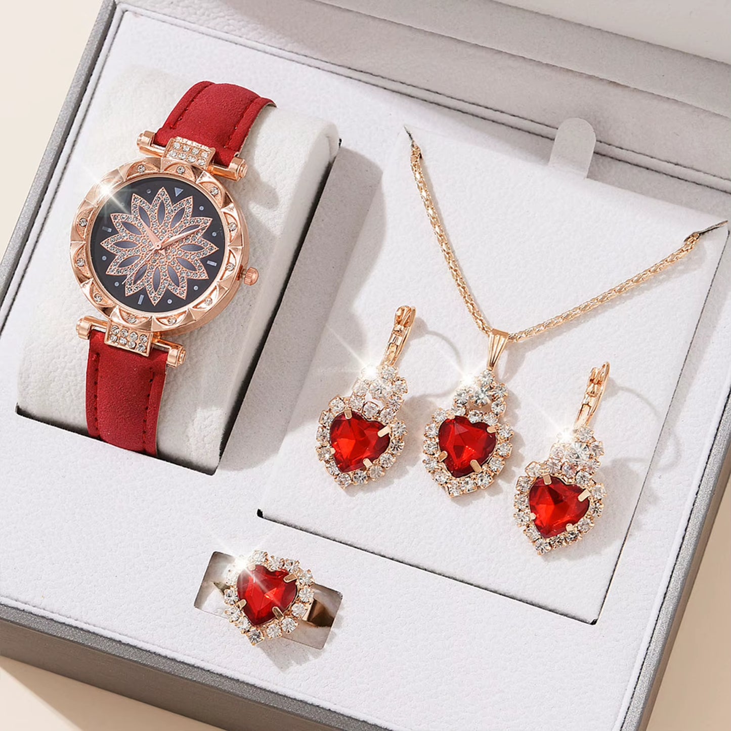 Watch and Jewelry Set 