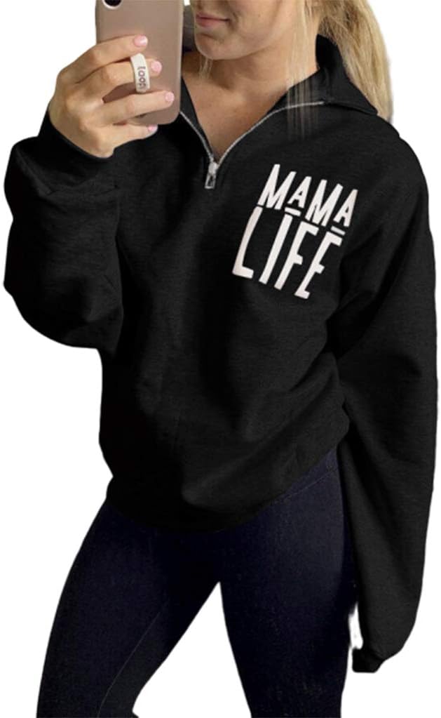  Mama Life Zip Up