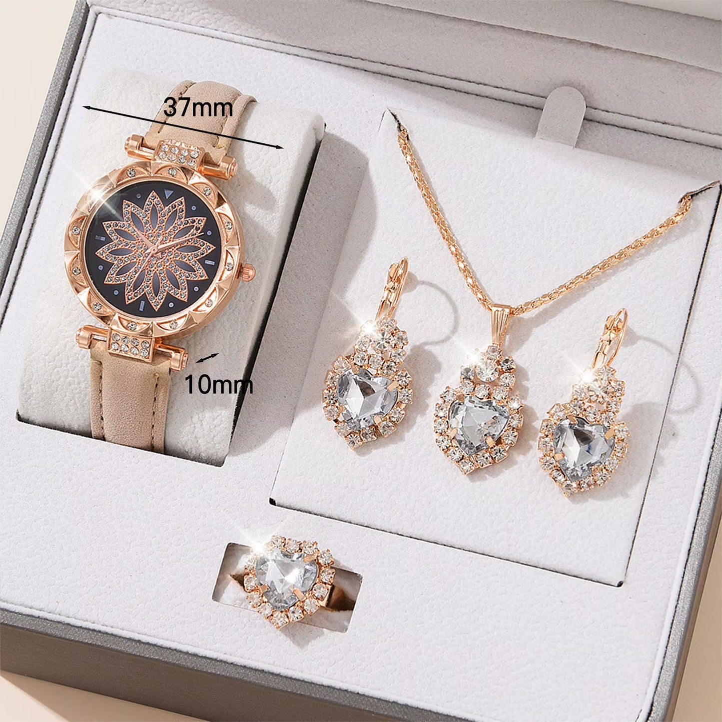 Watch and Jewelry Set 