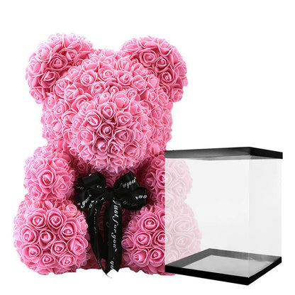 Luxury Rose Teddy Bear 25cm (all colors)