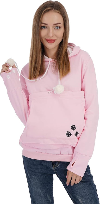 Big Pouch Hoodie - Dog Carrier