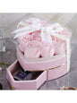 Preserved Real Rose Heart-Shaped Drawer Gift Box for Jewelry