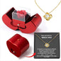  Jewelry Box and Necklace with Eternal Rose 