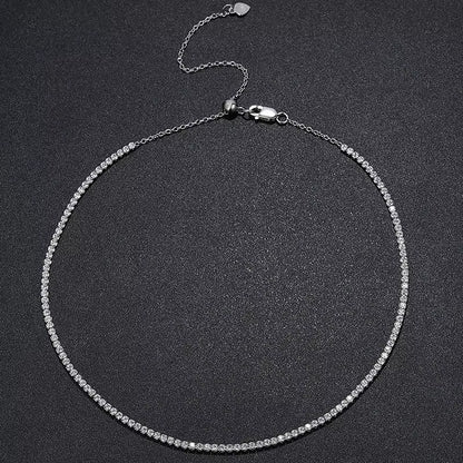 Moissanite Tennis Necklace