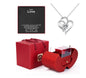  Jewelry Box and Necklace with Eternal Rose 