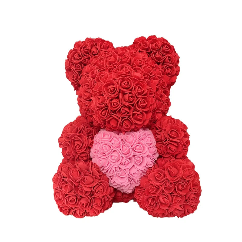 Luxury Rose Bear 40cm (all colors) 