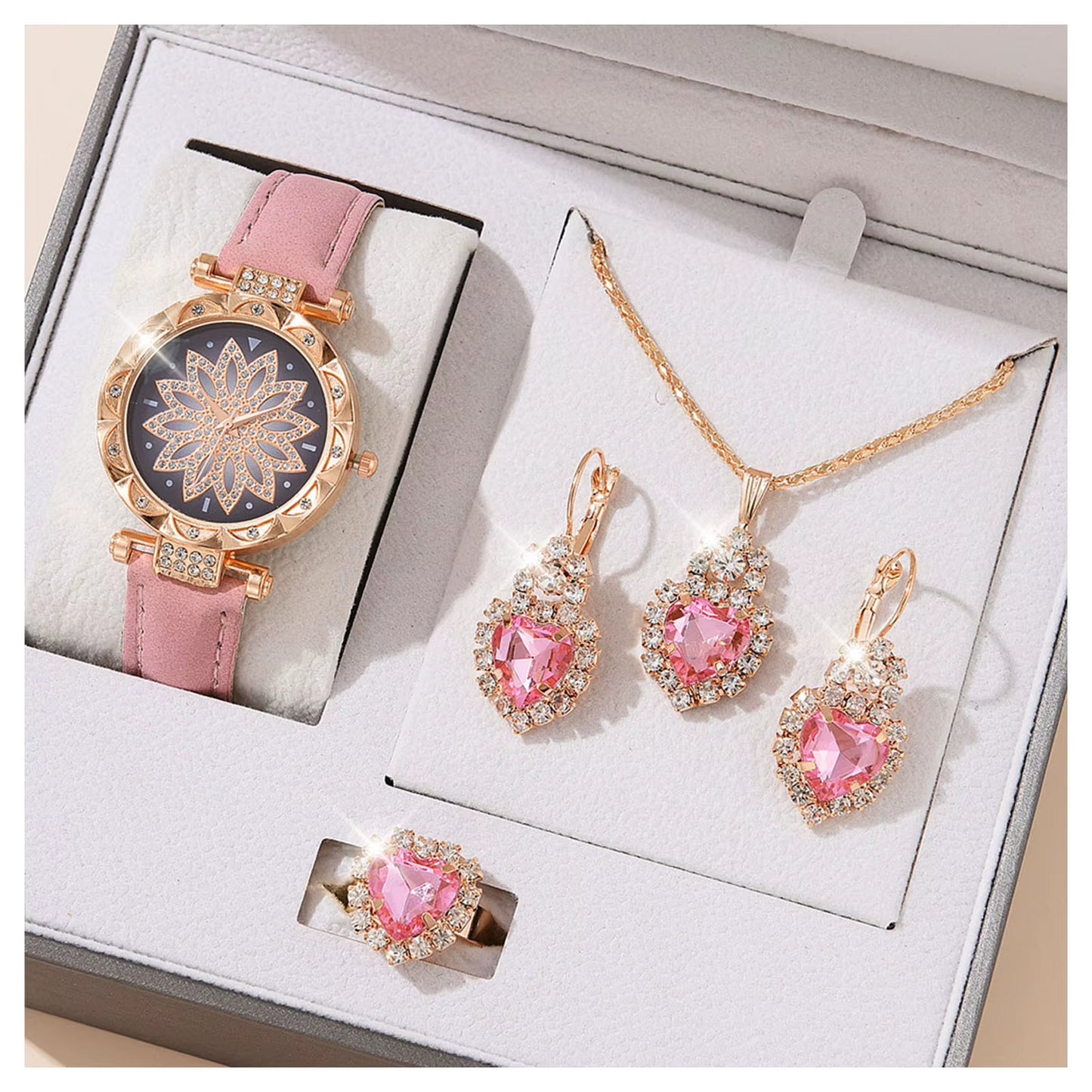 Watch and Jewelry Set 