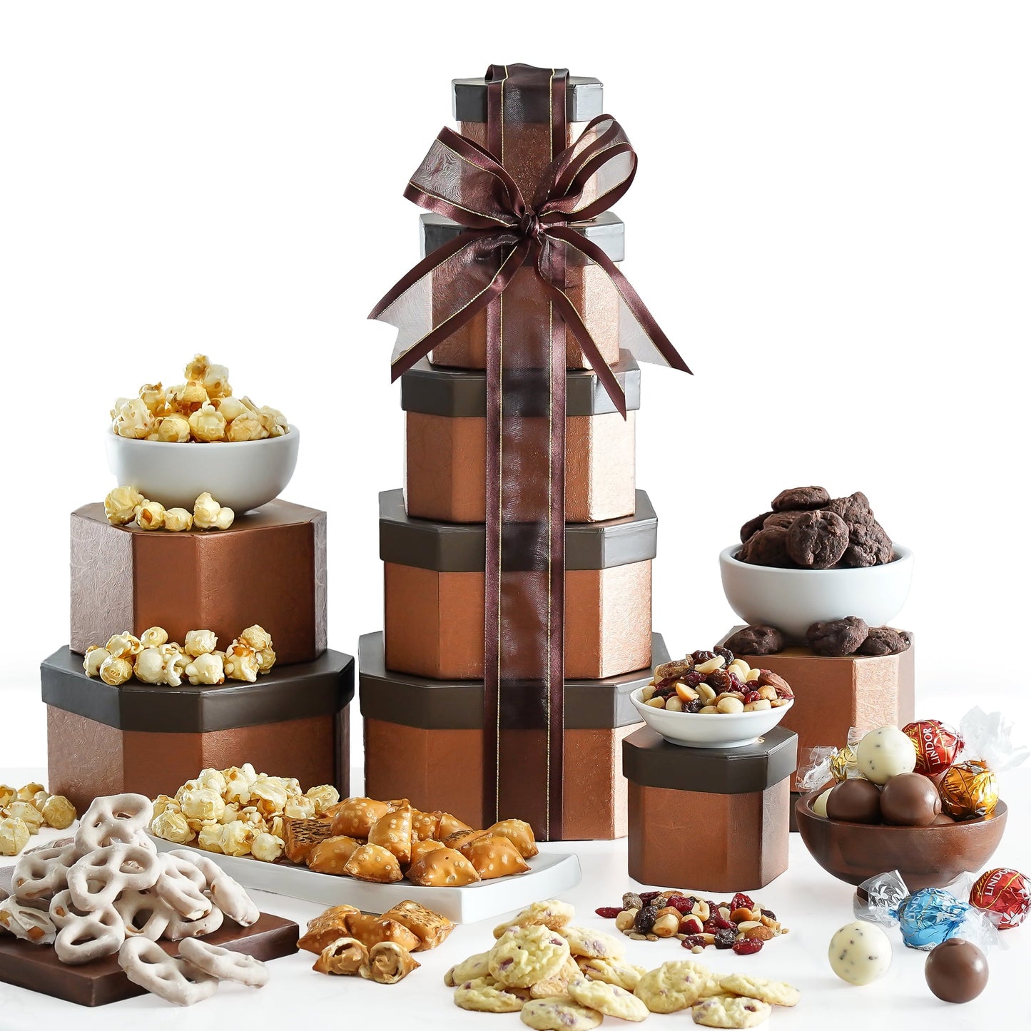 Gourmet Chocolate Food Gift Basket 