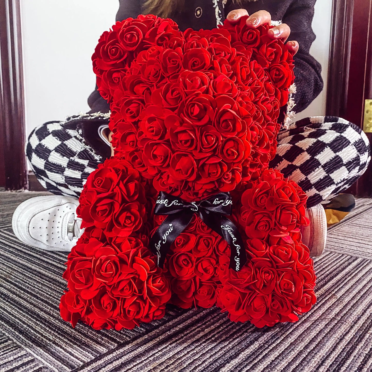 Luxury Rose Teddy Bear 25cm (all colors)