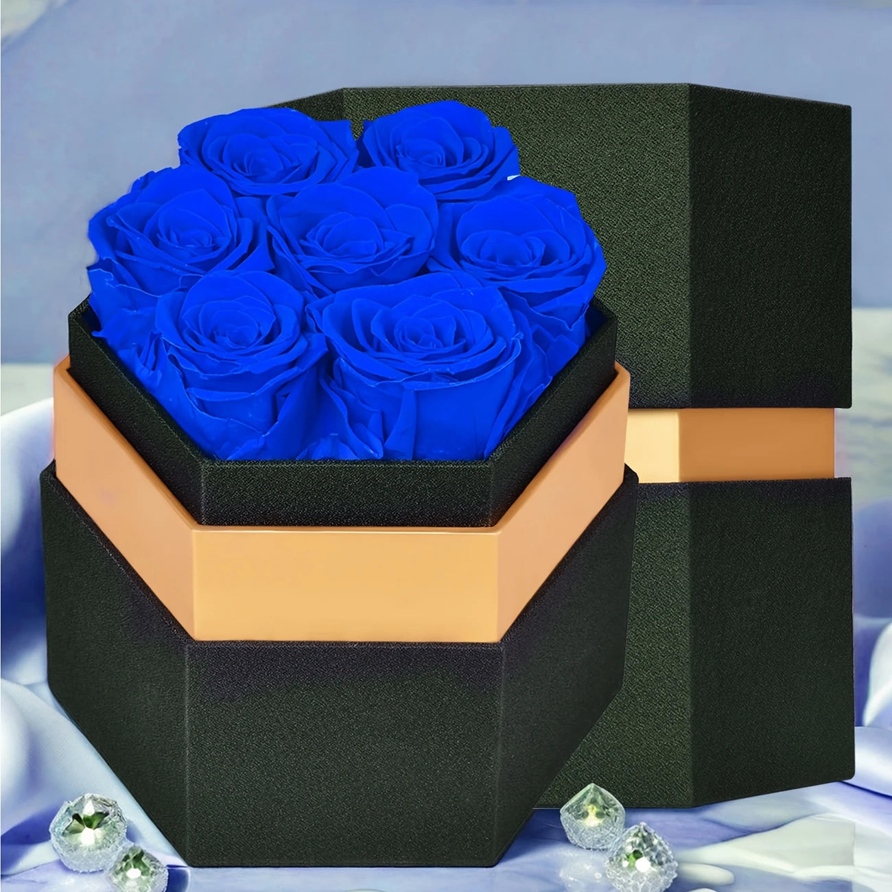Elegant Preserved Rose Gift Box – Lasts Up to 3 Years