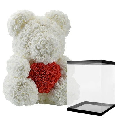 Luxury Rose Teddy Bear 25cm (all colors)