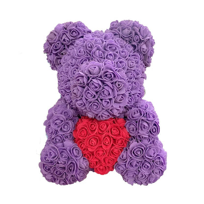 Luxury Rose Teddy Bear 25cm (all colors)