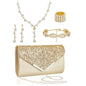 Glam Night 5-Piece Jewelry & Clutch Gift Set