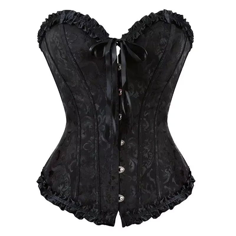 Sexy Lace Up Corset Top