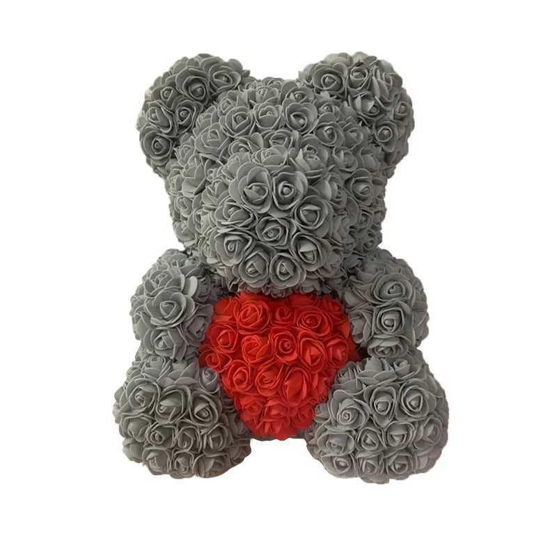 Luxury Rose Bear 40cm (all colors) 