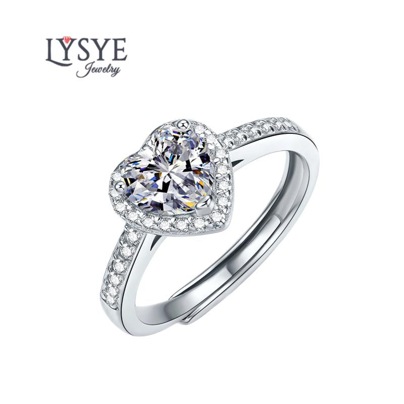 Synthetic Moissanite Ring