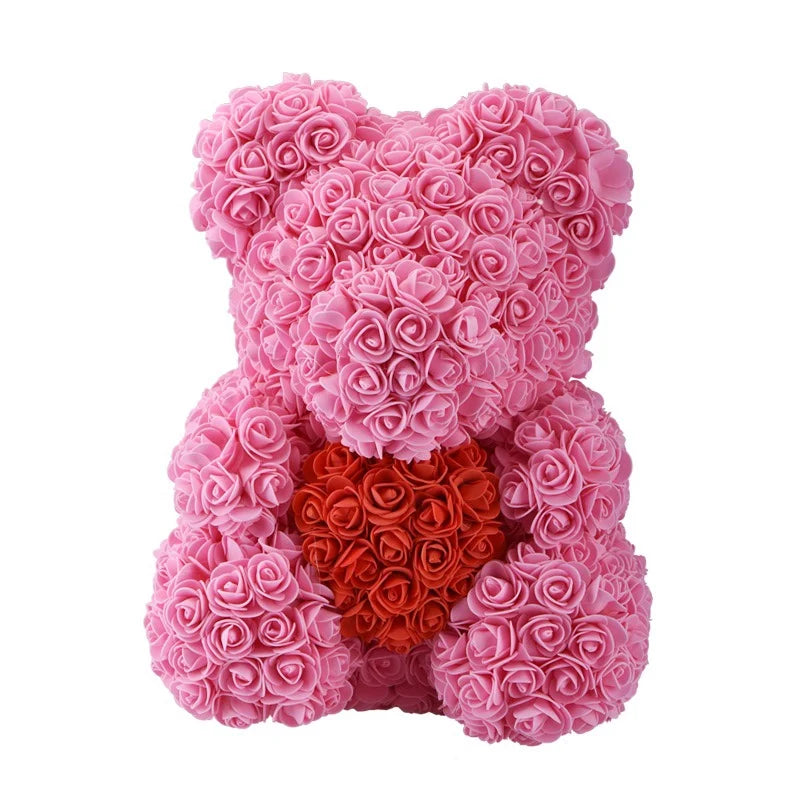 Luxury Rose Teddy Bear 25cm (all colors)