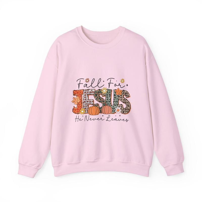 Falling for Jesus Crewneck Sweatshirt