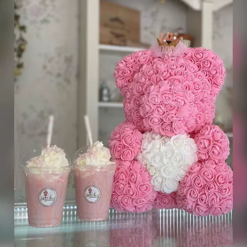 Luxury Rose Bear 40cm (all colors) 