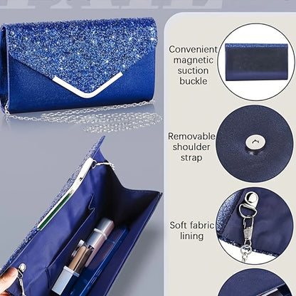 5-Piece Luxe Jewelry & Clutch Set