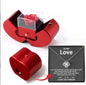  Jewelry Box and Necklace with Eternal Rose 