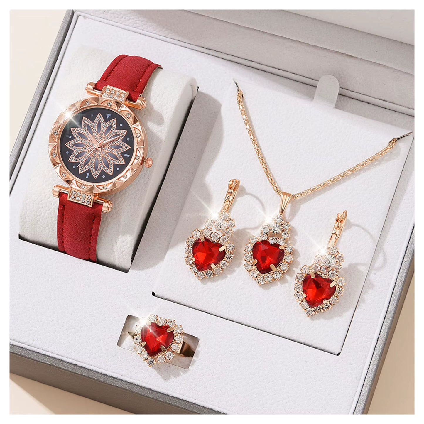 Watch and Jewelry Set 