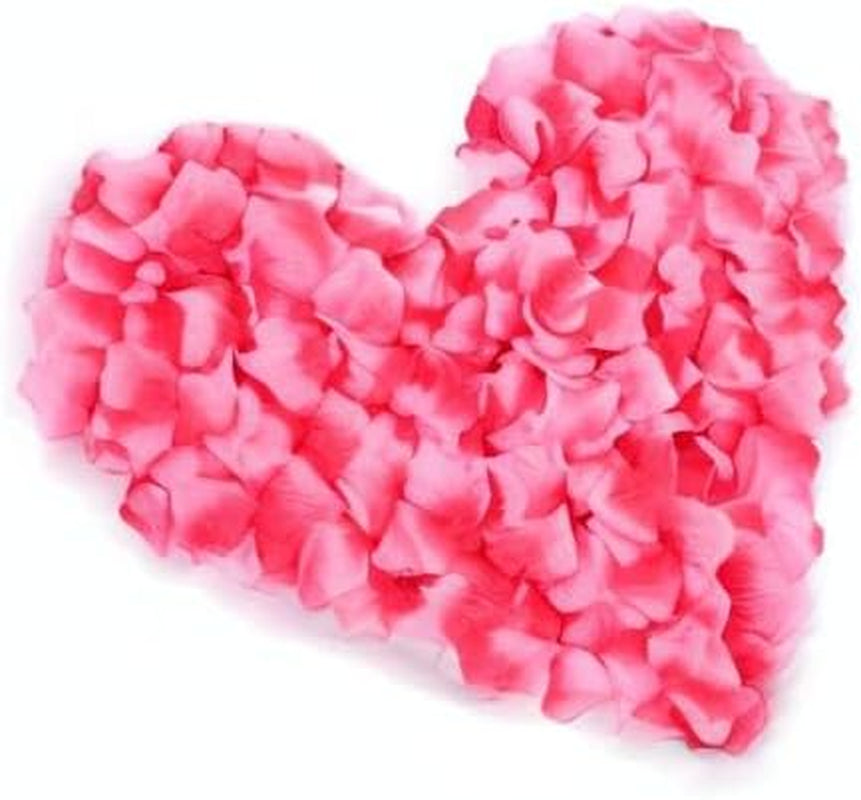 3000 PCS Silk Rose Petals Artificial Flower Petals for Romantic Night Wedding Party Flower Decoration Valentine Day (Rose Pink, 3000 Pcs)