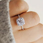 Fashion Crystal Heart Shaped Love Ring