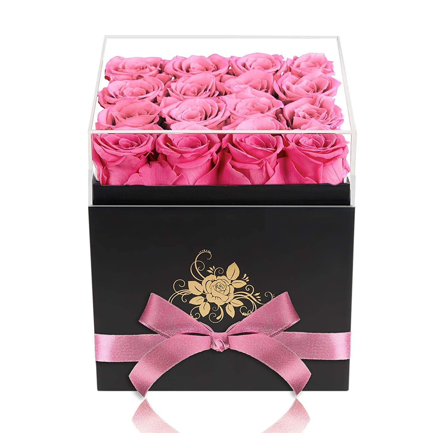 Preserved Roses in a Luxury Box (Pink)