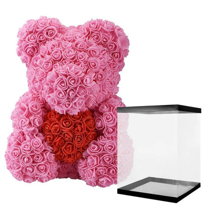 Luxury Rose Teddy Bear 25cm (all colors)