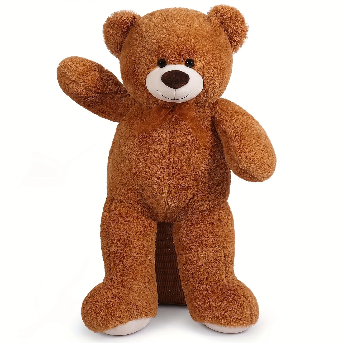 43" Giant Cuddly Teddy Bear – Plush Comfort, Wrapped in Love