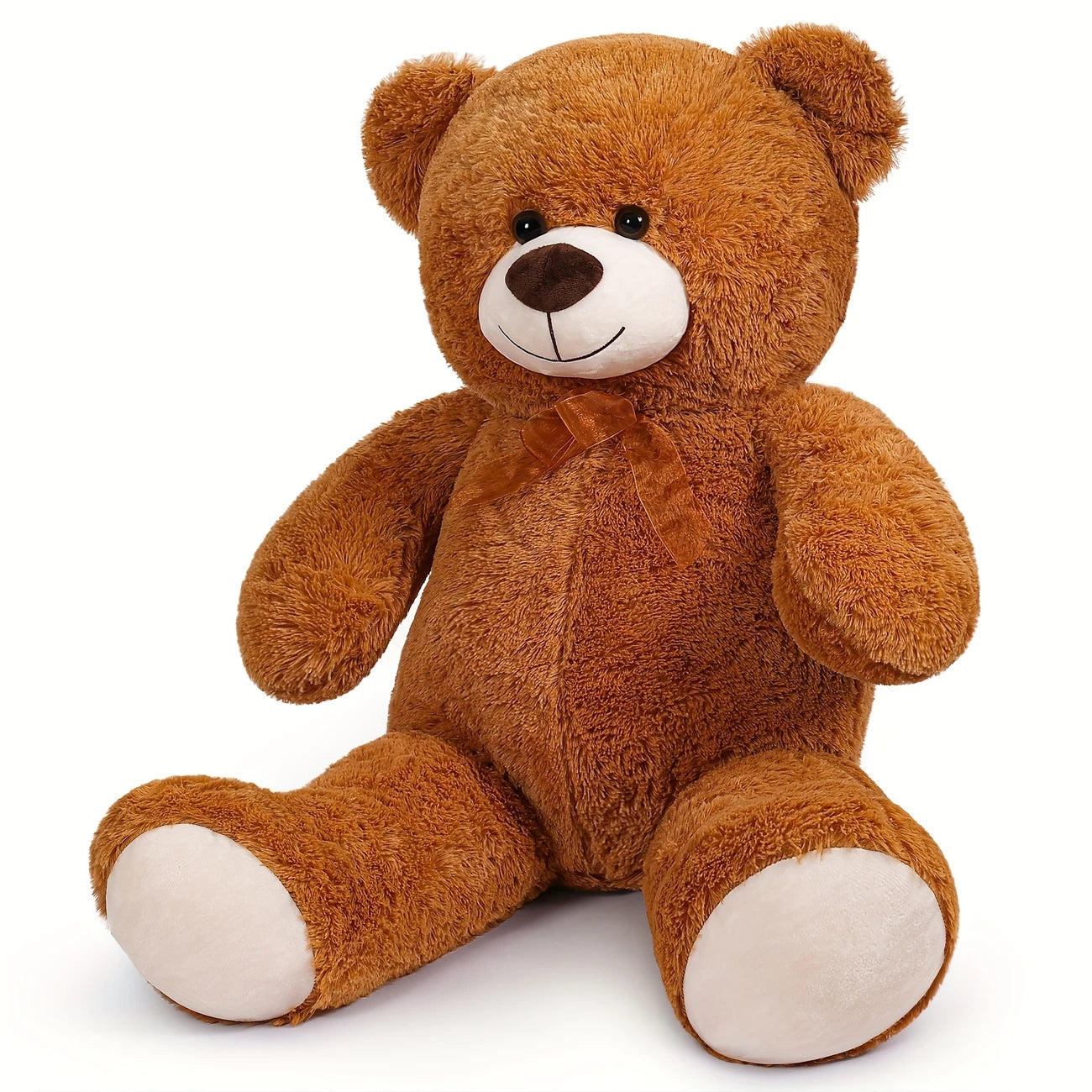 43" Giant Cuddly Teddy Bear – Plush Comfort, Wrapped in Love