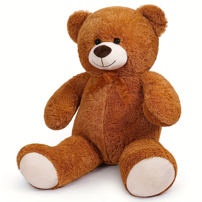 43" Giant Cuddly Teddy Bear – Plush Comfort, Wrapped in Love