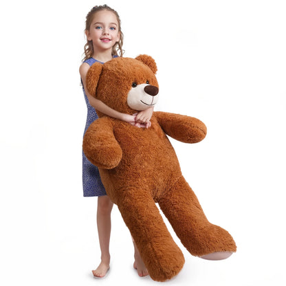 43" Giant Cuddly Teddy Bear – Plush Comfort, Wrapped in Love