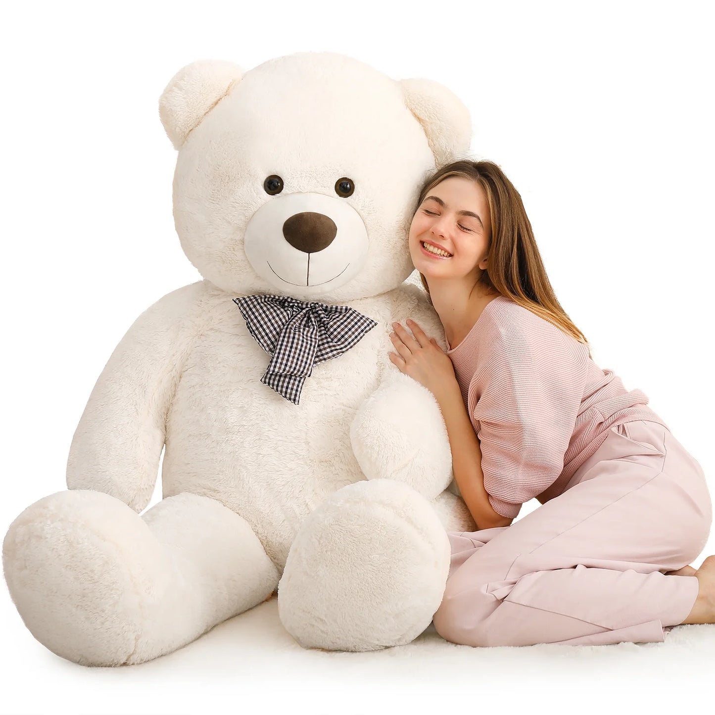 Giant Teddy Bear 55" Stuffed Animal Soft Big Bear Plush Toy