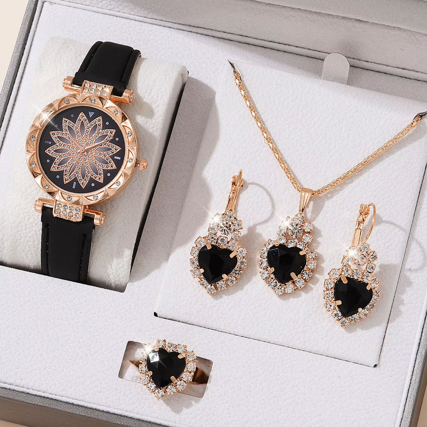 Watch and Jewelry Set 