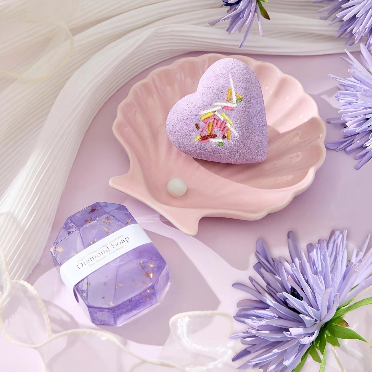 💝 Luxurious Spa Gift Set for Women – Himalayan Salts, Aromatherapy Candle & More – Elegant Relaxation Kit for Birthdays, Mother’s Day & Special Occasions