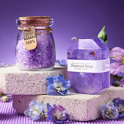 💝 Luxurious Spa Gift Set for Women – Himalayan Salts, Aromatherapy Candle & More – Elegant Relaxation Kit for Birthdays, Mother’s Day & Special Occasions