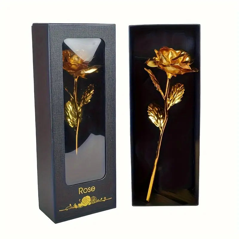 Premium Golden Rose – Timeless Symbol of Love