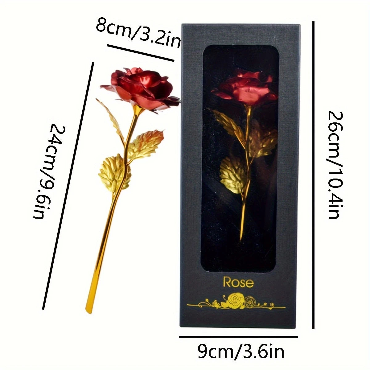 Premium Golden Rose – Timeless Symbol of Love
