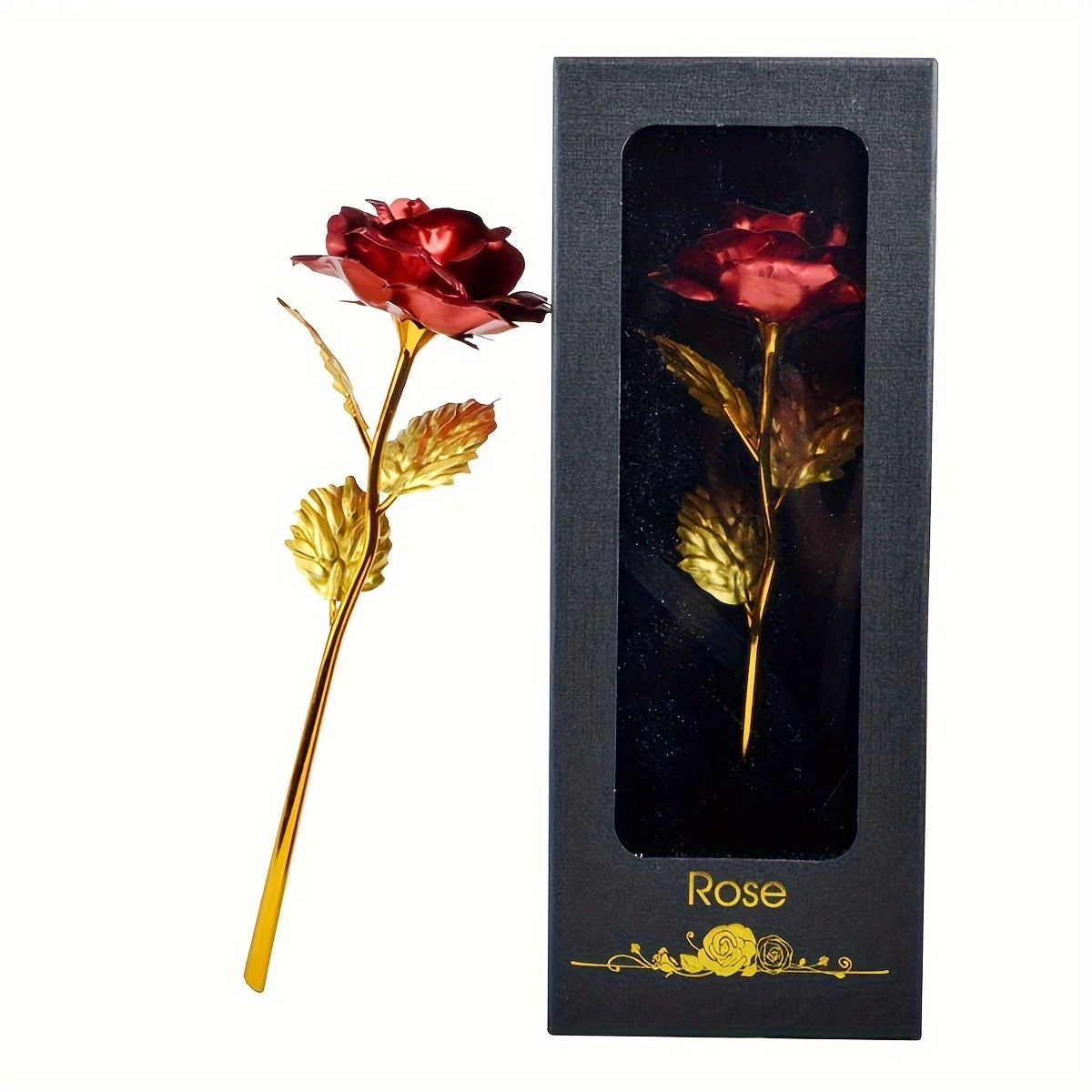 Premium Golden Rose – Timeless Symbol of Love